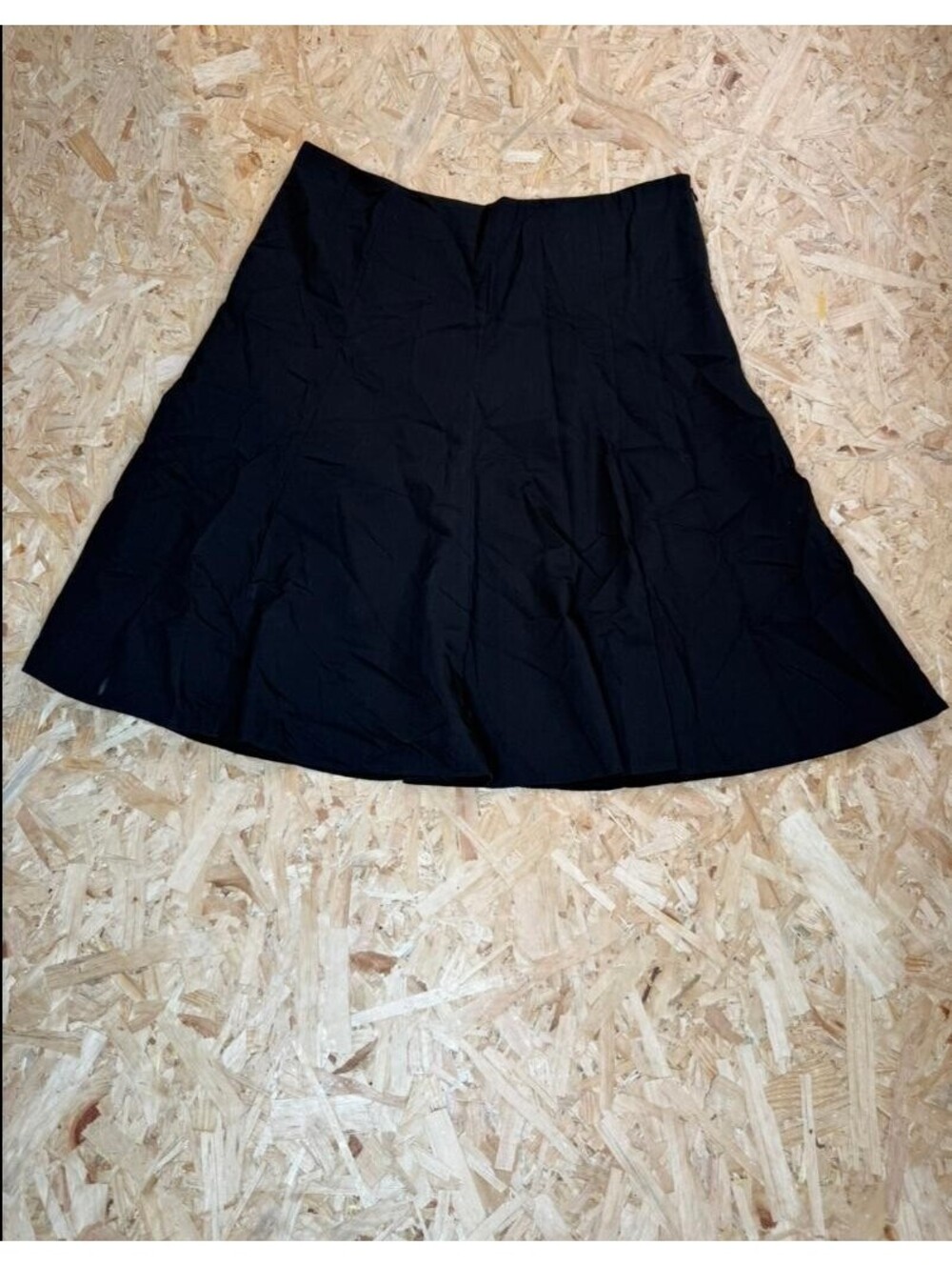 Jaclyn Smith Womens Skirt Size 18 Black A-Line Lined Side Zip Plus Size